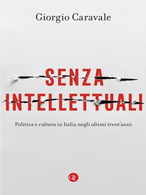 cover image of Senza intellettuali